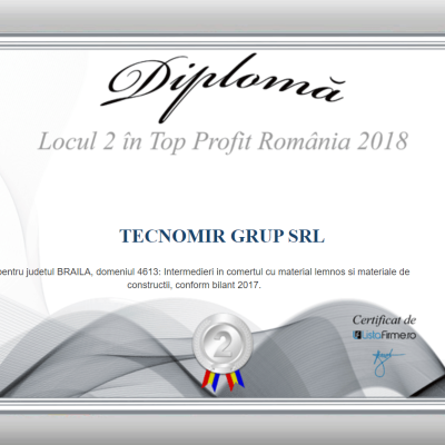2018 Top Profit Romania