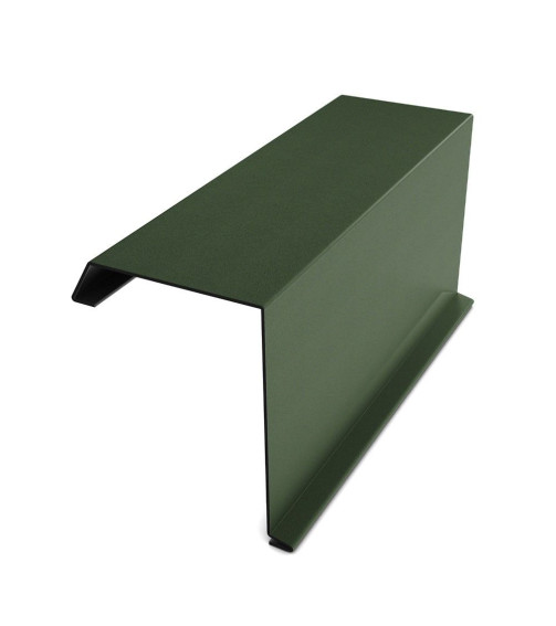 Bordura fronton mat Verde RAL 6020 2000 x 312.5 x 0.5mm