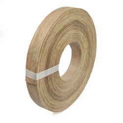Glued oak veneer edge, 22 mm x 25 m | Tecnomir