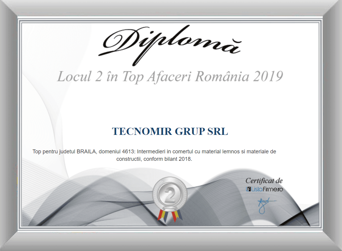 2019 - Top Afaceri Romania
