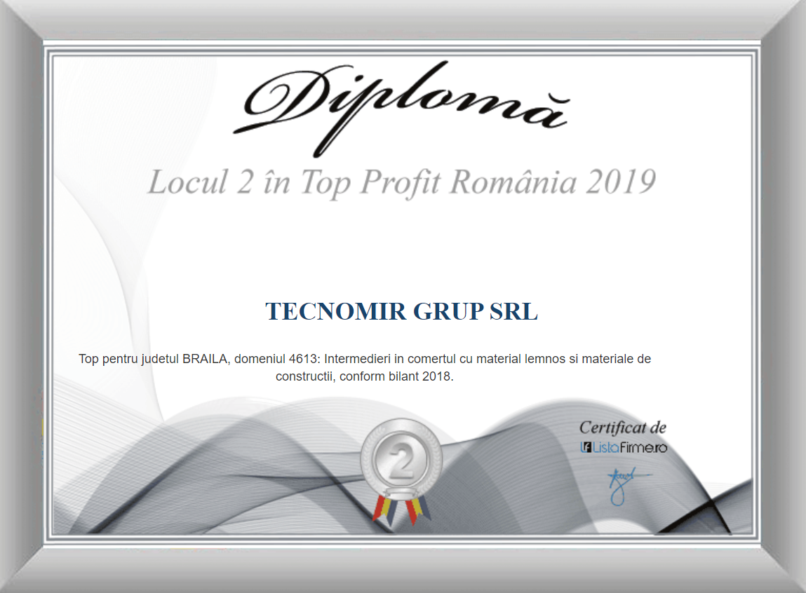 2019 - Top Profit Romania